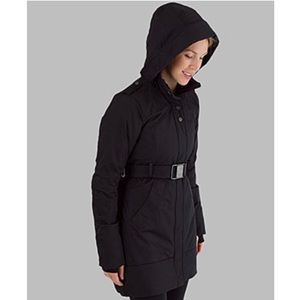 LuLuLemon Black Pinnacle Parka Jacket Size 6 (S)